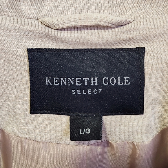 Kenneth Cole Select Single Button Tan Blazer for Casual or Formal, Women Size L - Picture 5 of 8